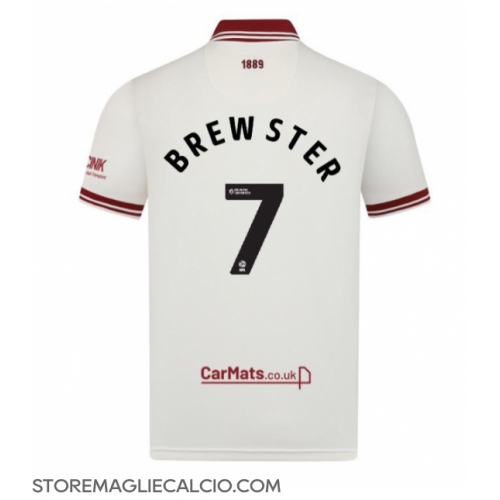 Sheffield United Rhian Brewster #7 Maglia Gara Terza Repliche 2024-25 Maniche Corte Sheffield United Rhian Brewster #7 Maglia Gara Terza Repliche 2024-25 Maniche Corte